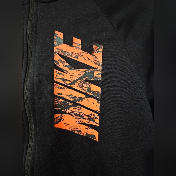 Nike Boys Dri-fit Zipper Hoodie. Black, Size Large. Good Condition. - Picture 2 of 10